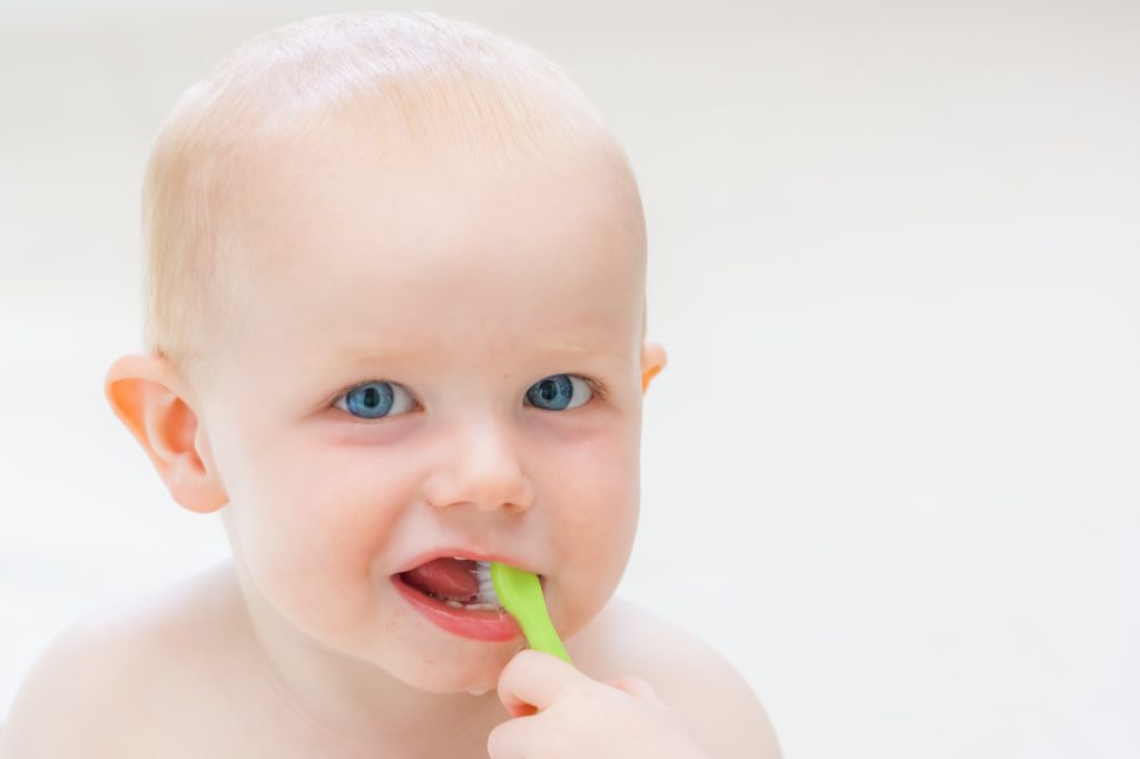 Baby Brushing Teeth
